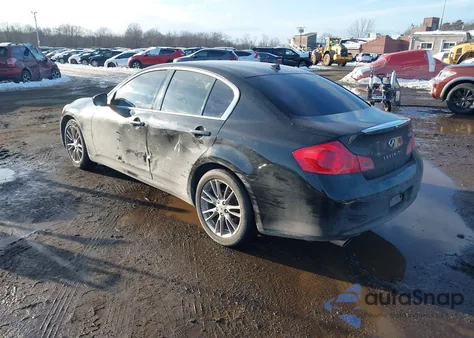 2012 Infiniti G37X из США, поврежденный, VIN JN1CV6AR5CM970277